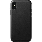 Hello Nomad Rugged Leather Case for iPhone XS | Black Leather NM21F10R00
