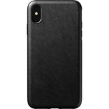Hello Nomad Rugged Leather Case for iPhone XS Max | Black Leather NM21T10R00