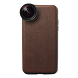 Nomad Rugged Leather iPhone X/XS Case for Moment Lens-Rustic Brown