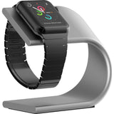 Hello Nomad Stand for Apple Watch | Silver
