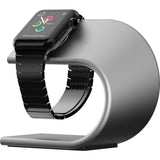 Hello Nomad Stand for Apple Watch | Silver