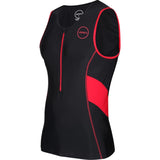 Zone3 Men's Activate Tri Top | Black/Red