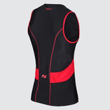 Zone3 Men's Activate Tri Top | Black/Red