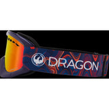 Dragon Dxs Alternative Fit Goggle Swirl - Lumalens Red Ion