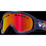 Dragon Dxs Alternative Fit Goggle Swirl - Lumalens Red Ion