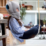 Ostrichpillow Original Travel Neck/Face Pillow | Sleepy Blue