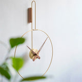 Nomon Mini Daro Clock | Micro Dargo, Hands In Walnut Wood