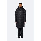 Rains Waterproof Long Puffer Jacket