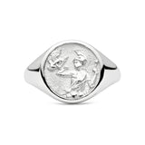 Awe Inspired Athena Signet Ring