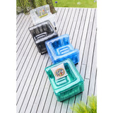 MOJOW Furniture | Yomi Pouffe | Black Aluminum Frame