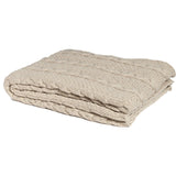 In2green Chunky Cable Eco Throw