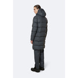 Rains Waterproof Long Puffer Jacket