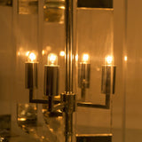 Sonder Living Spiral Acrylic Chandelier | 7 Layer/120V