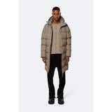 Rains Waterproof Long Puffer Jacket