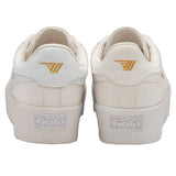 Gola Ladies Orchid Platform Canvas Sneaker | White