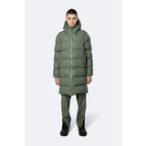Rains Waterproof Long Puffer Jacket