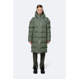 Rains Waterproof Long Puffer Jacket