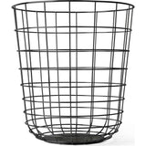 Menu Design Wire Bin | Black