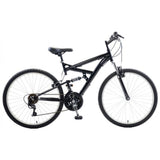Cycle Force Men's Dual Suspension Mountain Bike | 26" Wheels/18" Frame