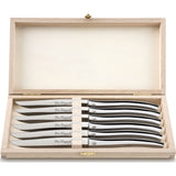Couzon Lou Laguiole Set of 6 Steak Knives | Bee 905160