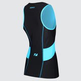 Zone3 Women's Activate Tri Top | Black/Turquoise