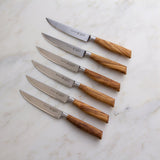 Messermeister Oliva Elite Fine-Edge Steak Knife Set