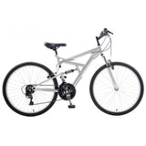 Cycle Force Men's Dual Suspension Mountain Bike | 26" Wheels/18" Frame