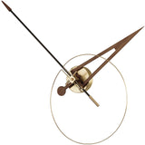 Nomon Cris G Wall Clock | Fiberglass/Walnut/Brass