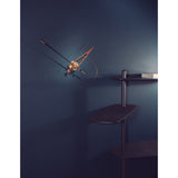 Nomon Cris G Wall Clock | Fiberglass/Walnut/Brass