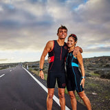 Zone3 Women's Activate Tri Shorts | Black/Turquoise