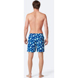 Tom & Teddy Men's Citrus Swim Trunk | Ocean Blue