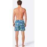 Tom & Teddy Men's Octopus Swim Trunk | Navy & Mint