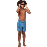 Tom & Teddy Boy's Wave Swim Trunk | Seafoam