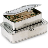 Match Lidded Box | Pewter