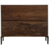 Sonder Living Cardosa Nightstand | 2 Drawer/Black