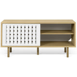 TemaHome Dann Stripes Tv Table | Pure White 9003.402579