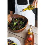 Picnic Time Toscana Fabio Viviani Mescolare Large Salad Bowl w/ Integrated Serving Tools