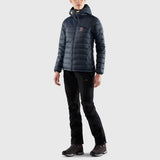 Fjallraven Expedition Pack Down Hoodie Womens | Black