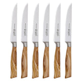 Messermeister Oliva Elite Multi-Edge Steak Knife Set
