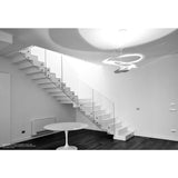 Artemide Pirce Mini Suspension LED Light | 28W DIM 2-WIRE White EXT 15FT