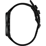 Nixon Porter Leather Men's Watch | All Black / Rose Gold