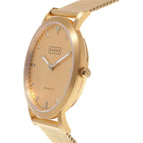 Shore Projects Abersoch Watch with Mesh Strap | Gold S020G