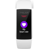Polar A360 HR Fitness & Activity Tracker Watch | White S 90057430
