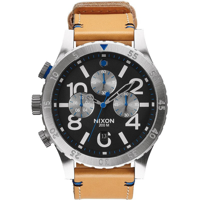 Nixon 48-20 Chrono Leather Men