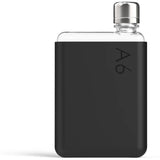 Memobottle A6 Silicone Water Bottle Sleeve | Black Ink