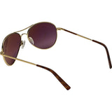 Randolph Engineering Amelia 23K Gold Sunglasses | Midnight Metallic Nylon AR Skull 57MM AA71409-NY