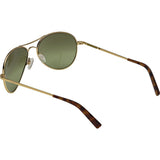 Randolph Engineering Amelia 23K Gold Sunglasses | Jade Metallic Nylon AR Skull 57MM AA71410-NY
