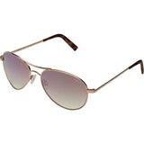 Randolph Engineering Amelia 23K Rose Gold Sunglasses | Sunrise Metallic Nylon AR Skull 57MM AA75407-NY