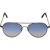 Randolph Engineering Coronado Gun Metal Sunglasses | Oasis Metallic Nylon AR Skull 57MM AA7R406-2-NY