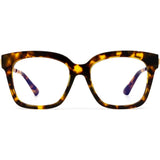 DIFF Eyewear Bella XS Blue Light Glasses | Amber Tortoise